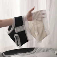 Women's Seamless Panties Set Pack Fashion Micro Underwear Lace Triangular Briefs