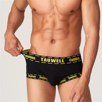 Men's Printed Boxer Briefs Underwear Comfortable Cotton Trunks
