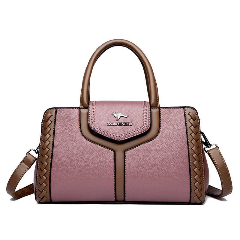 2024 New Fashion Trend Women's Handbag High Quality Large Capacity Female Tote Bags Famous Luxury Brand Women Shoulder Bag Sac