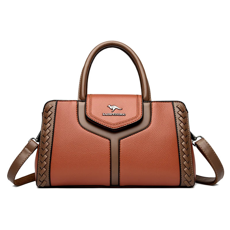 2024 New Fashion Trend Women's Handbag High Quality Large Capacity Female Tote Bags Famous Luxury Brand Women Shoulder Bag Sac