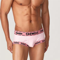 Men's Printed Boxer Briefs Underwear Comfortable Cotton Trunks