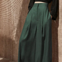 Woman Trousers Trends 2025 Wide Leg With Pockets Autumn Comfortable Stretch Casual One Size Classic Xxl Slacks G Pants for Women