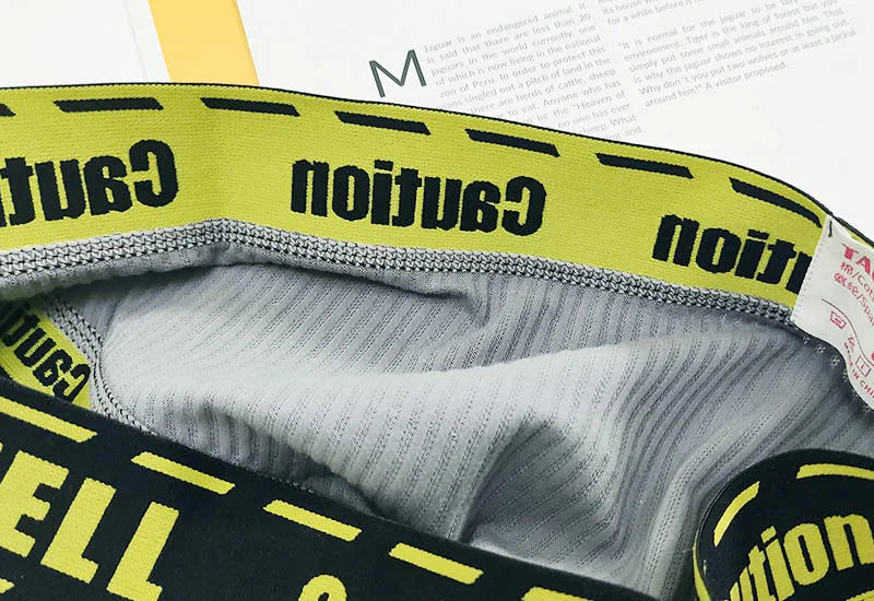 Men's Printed Boxer Briefs Underwear Comfortable Cotton Trunks