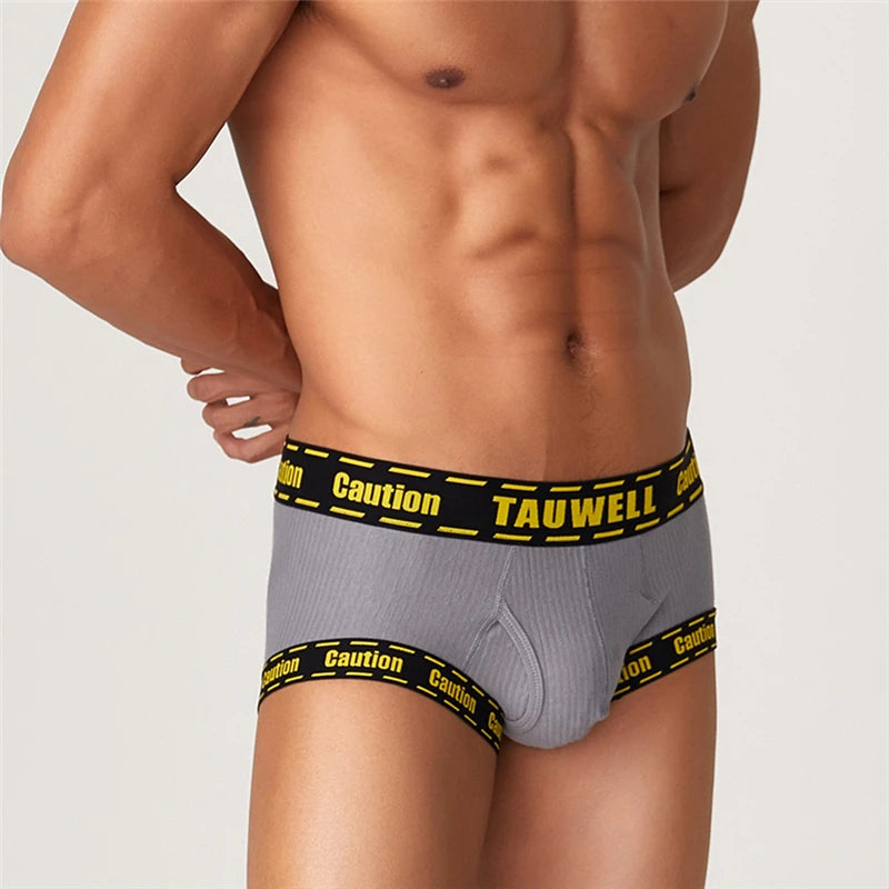 Men's Printed Boxer Briefs Underwear Comfortable Cotton Trunks