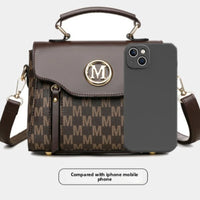Fashion Women Handbag with Top Handle, Detachable Crossbody Strap,Flap Over Shoulder Purse,Classic Daily Commuter Bag for Dating