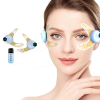 New Eye Massage Device, EMS Tech + Airbag Hot Compress, Relieves Eye Fatigue, Smooths Fine Lines, Lifts Face,  Eye Care Tool