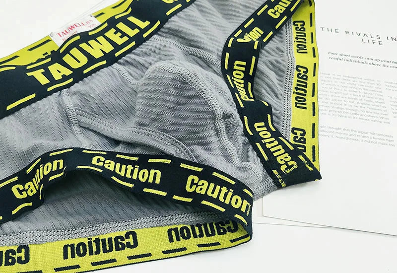 Men's Printed Boxer Briefs Underwear Comfortable Cotton Trunks