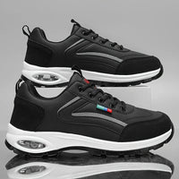 Men's Trendy Sports Shoes Lightweight Breathable Modern Non Slip Shoes Suede Detailing Outdoor Stylish Daily Wear Men Sneakers