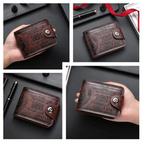 Men's Wallets with 100 US Dollar Pattern Hasp Male Leather Wallet with Zipper Card Holder Coin Pocket Purse Cartera Hombre