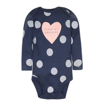 Baby Girl Clothes 5Pcs/Lot Body Suit 2023 Spring Summer Toddler Boys Romper Cartoon Newborn Outfits Infant Clothes Set Cotton