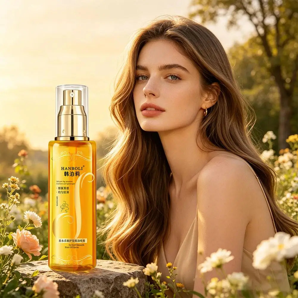 Haircare Essential Oil Hair Oil Spray Moisturizing Softening Essence Nourishing Hair No Wash Anti-dry Anti-static Hair Products