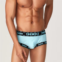 Men's Printed Boxer Briefs Underwear Comfortable Cotton Trunks