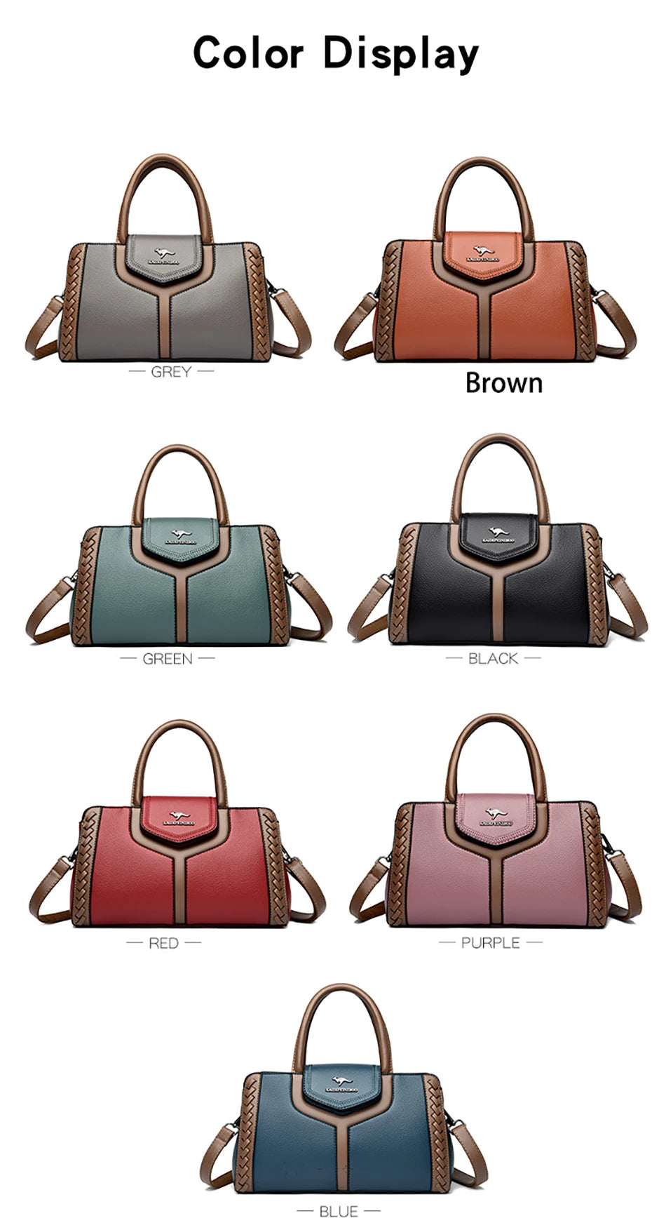 2024 New Fashion Trend Women's Handbag High Quality Large Capacity Female Tote Bags Famous Luxury Brand Women Shoulder Bag Sac
