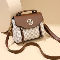Fashion Women Handbag with Top Handle, Detachable Crossbody Strap,Flap Over Shoulder Purse,Classic Daily Commuter Bag for Dating