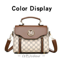 Fashion Women Handbag with Top Handle, Detachable Crossbody Strap,Flap Over Shoulder Purse,Classic Daily Commuter Bag for Dating