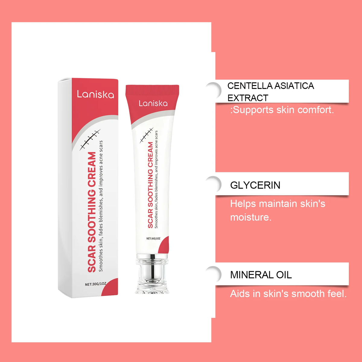 Skin Care CreamGentle Nourishing, Smoothing & Tender Body Care Cream for Daily Use, Moisturizing and Softening Skin
