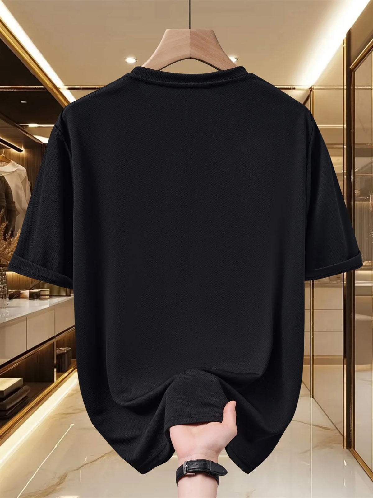 Men's Summer Short Sleeved T-shirt Trendy and Cool Print Versatile