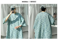 Tie-dyed Short-sleeved T-shirt Men's Summer Trendy Brand Retro Loose Large-size Top Trendy Round Neck Half-sleeved