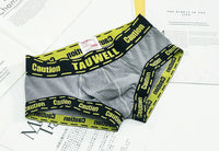 Men's Printed Boxer Briefs Underwear Comfortable Cotton Trunks