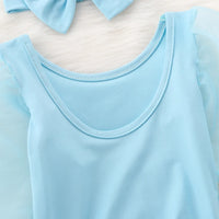 Newborn Baby Girl Clothes Spring Autumn Fashion Long Sleeve Bodysuit Lovely Jumpsuit Headband  2pcs Baby Girl Outfit Set
