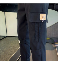 Cargo Pants for Men Summer Trendy Brand Tapered Pants New Casual Nine-point Pants