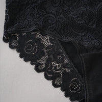 3PCS/Set Luxury Floral Embroidery Lace Panties Women's Briefs Breathable Underwear