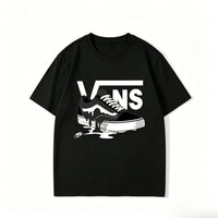 Men's New Summer Trendy Hip-Hop Printed Short-Sleeved Sweat-Wicking and Breathable T-Shirt, Suitable for Both Men and Women