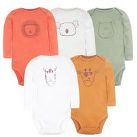 Baby Girl Clothes 5Pcs/Lot Body Suit 2023 Spring Summer Toddler Boys Romper Cartoon Newborn Outfits Infant Clothes Set Cotton