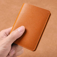 Classic Designer PU Leather Small Wallet for Men Short Simple Women's Purse Fashion Ultra Thin Credit Card Bag Coin Purse