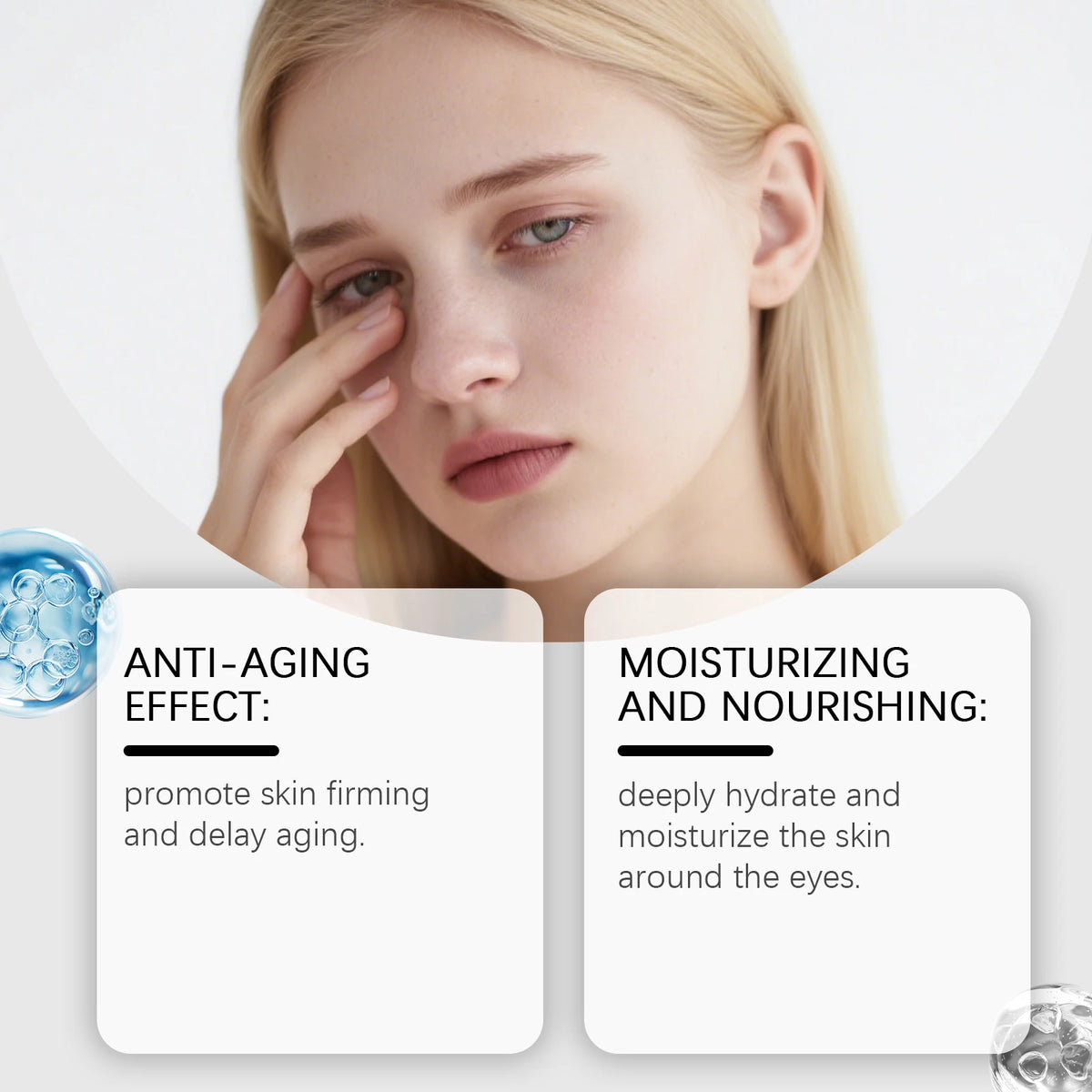 Eye Cream Anti Aging Eye Cream Hydrating Moisturizer Dark Circle Puffiness Reducing Wrinkle Fine Lines Treatment Skincare Rich