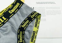 Men's Printed Boxer Briefs Underwear Comfortable Cotton Trunks
