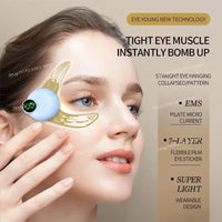New Eye Massage Device, EMS Tech + Airbag Hot Compress, Relieves Eye Fatigue, Smooths Fine Lines, Lifts Face,  Eye Care Tool