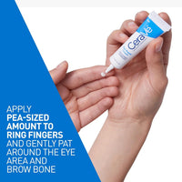CeraVe Eye Repair Cream Under Eye Moisturizer With Hyaluronic Acid Niacinamide Marine Botanical Complex Daily Skin Care
