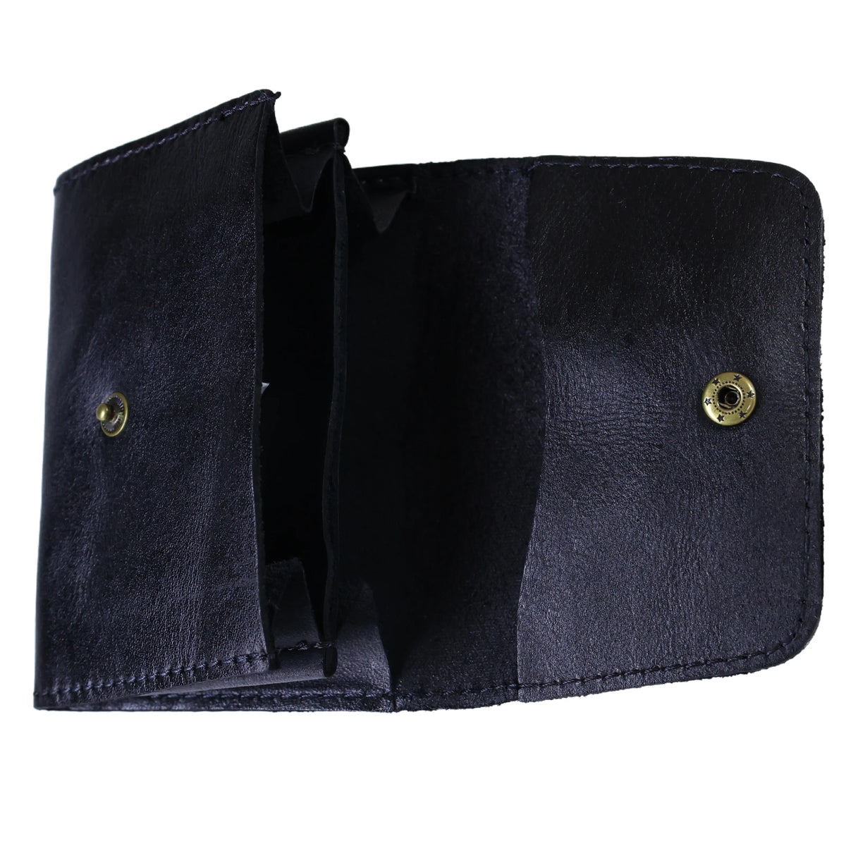 Genuine Cowhide Leather Wallet for Men Women Vintage Handmade Short Small Men's Wallets Compact Card Holder Leather Coin Purse