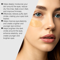 Eye Cream: Daily Gentle Care, Nourishes the Eye Area, Leaves Skin Plump & Tender, Hydrates – Eye Massage Care Cream