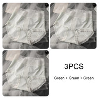 Women's Seamless Panties Set Pack Fashion Micro Underwear Lace Triangular Briefs
