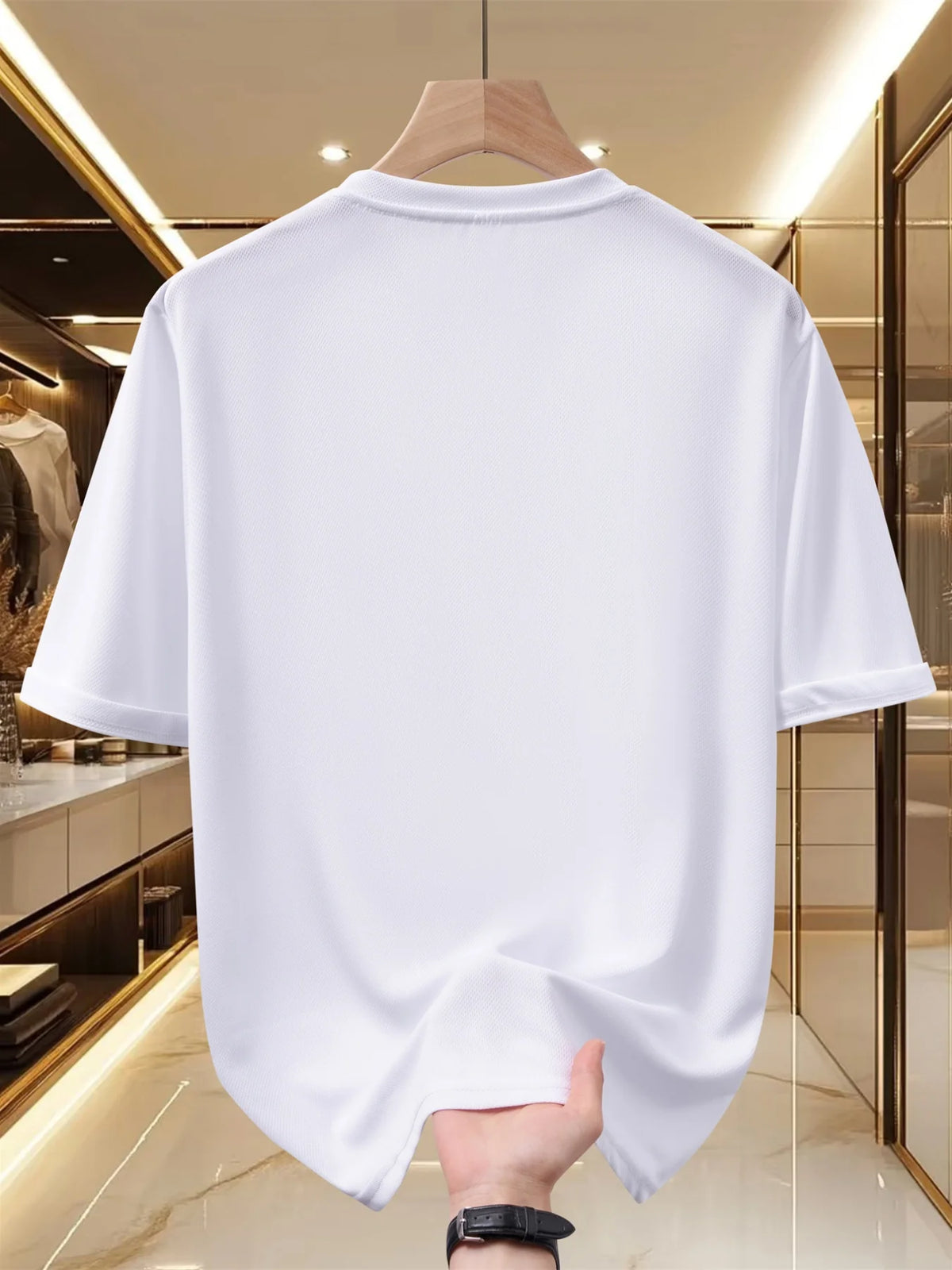 Men's Summer Short Sleeved T-shirt Trendy and Cool Print Versatile