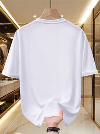 Men's Summer Short Sleeved T-shirt Trendy and Cool Print Versatile