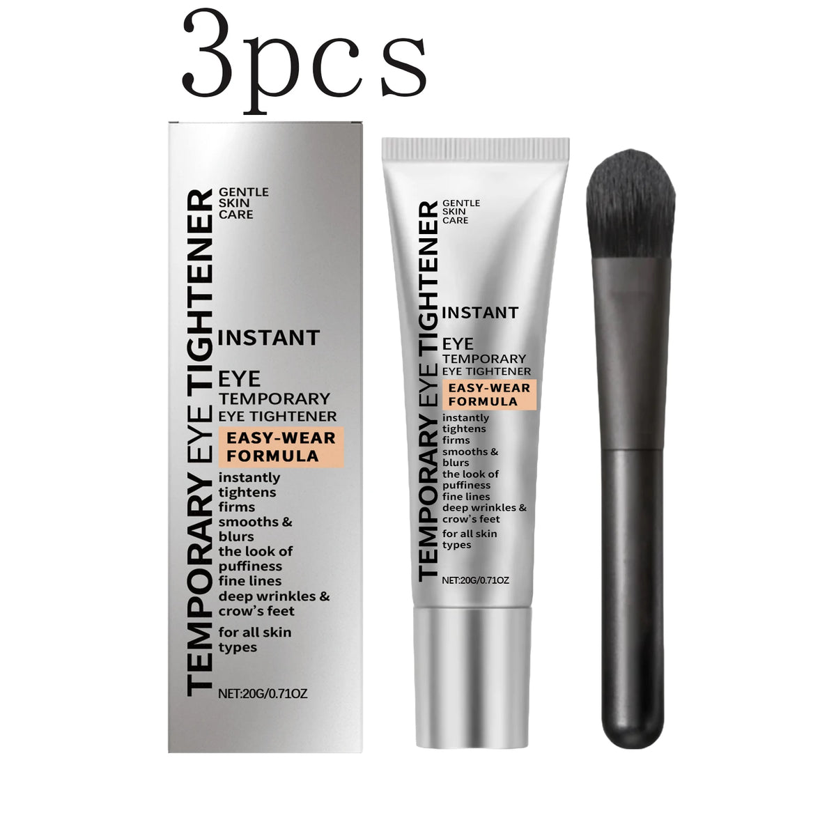 Eye Cream: Daily Gentle Care, Nourishes the Eye Area, Leaves Skin Plump & Tender, Hydrates – Eye Massage Care Cream