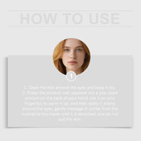 Eye Cream: Daily Gentle Care, Nourishes the Eye Area, Leaves Skin Plump & Tender, Hydrates – Eye Massage Care Cream