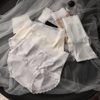 Women's Seamless Panties Set Pack Fashion Micro Underwear Lace Triangular Briefs