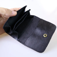 Genuine Cowhide Leather Wallet for Men Women Vintage Handmade Short Small Men's Wallets Compact Card Holder Leather Coin Purse