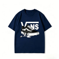 Men's New Summer Trendy Hip-Hop Printed Short-Sleeved Sweat-Wicking and Breathable T-Shirt, Suitable for Both Men and Women