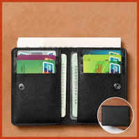 Classic Designer PU Leather Small Wallet for Men Short Simple Women's Purse Fashion Ultra Thin Credit Card Bag Coin Purse