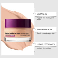 Calcium Eye Cream Dark Circle Care Supports Firmer Skin Helps Reduce Puffiness Brightening K Skin Care Under Eye Hydrolyzed