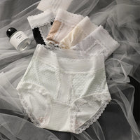 Women's Seamless Panties Set Pack Fashion Micro Underwear Lace Triangular Briefs