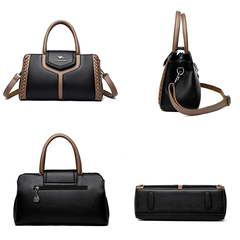 2024 New Fashion Trend Women's Handbag High Quality Large Capacity Female Tote Bags Famous Luxury Brand Women Shoulder Bag Sac