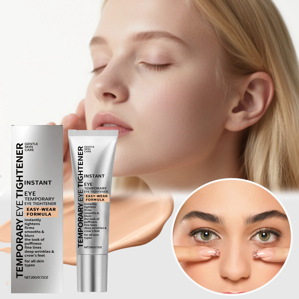 Eye Cream Anti Aging Eye Cream Hydrating Moisturizer Dark Circle Puffiness Reducing Wrinkle Fine Lines Treatment Skincare Rich