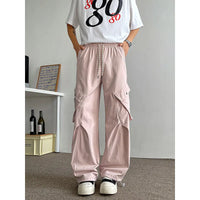 2026 Trendy Retro Wide-Leg Cargo Pants for Men- High Waist Utility Streetwear, Comfortable & Stylish Casual Fashion Pants M-8XL
