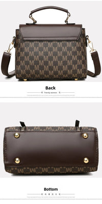 Fashion Women Handbag with Top Handle, Detachable Crossbody Strap,Flap Over Shoulder Purse,Classic Daily Commuter Bag for Dating